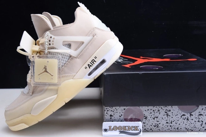 Rep MAX Sail x CV9388-100 Off-White Air 4 Jordan 0814